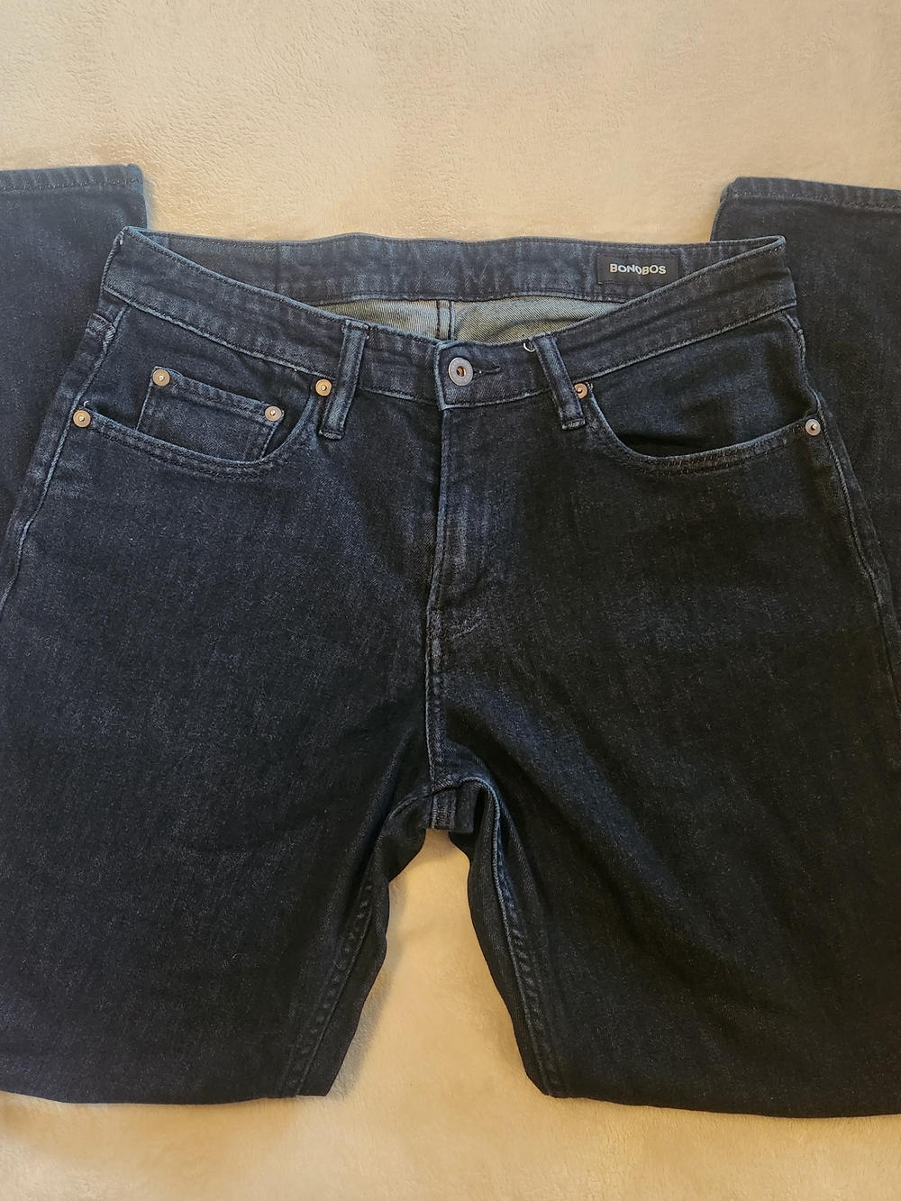 Bonobos Athletic Fit Jeans Dark Wash 32/32